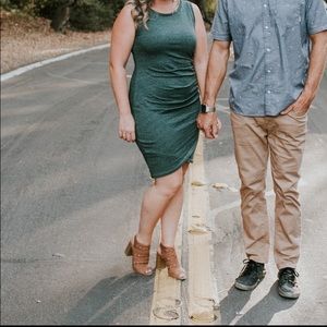 Leith - Ruched Body-Con Tank Dress